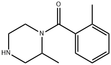 2-methyl-1-(2-methylbenzoyl)piperazine 구조식 이미지
