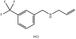 (prop-2-en-1-yl)({[3-(trifluoromethyl)phenyl]methyl})amine hydrochloride 구조식 이미지