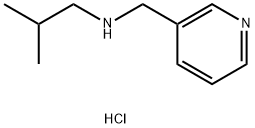 (2-methylpropyl)[(pyridin-3-yl)methyl]amine hydrochloride Structure