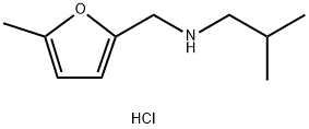 [(5-methylfuran-2-yl)methyl](2-methylpropyl)amine hydrochloride 구조식 이미지