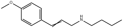 butyl[(2E)-3-(4-methoxyphenyl)prop-2-en-1-yl]amine 구조식 이미지