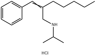 [(2E)-2-(phenylmethylidene)heptyl](propan-2-yl)amine hydrochloride 구조식 이미지