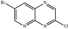 7-Bromo-3-chloro-pyrido[2,3-b]pyrazine Structure