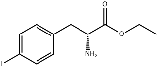 4-iodo- D-Phenylalanine ethyl ester Structure