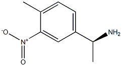 (1S)-1-(4-METHYL-3-NITROPHENYL)ETHYLAMINE Structure