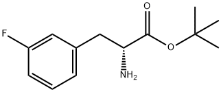 3-fluoro- D-Phenylalanine 1,1-dimethylethyl ester 구조식 이미지