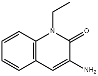 3-Amino-1-ethyl-1H-quinolin-2-one Structure