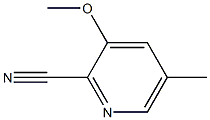 3-Methoxy-5-methylpicolinonitrile Structure