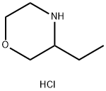 3-ethylmorpholine hydrochloride 구조식 이미지