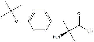 (2S)-2-amino-2-methyl-3-[4-[(2-methylpropan-2-yl)oxy]phenyl]propanoic acid Structure