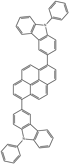 1243541-83-4 9H-Carbazole, 3,3'-(1,6-pyrenediyl)bis[9-phenyl-