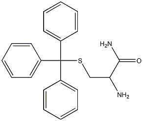 2-amino-3-tritylsulfanylpropanamide Structure