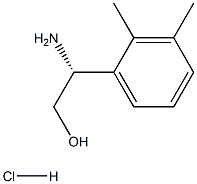 (2R)-2-AMINO-2-(2,3-DIMETHYLPHENYL)ETHAN-1-OL HYDROCHLORIDE Structure