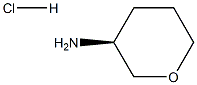 (S)-Tetrahydro-2H-pyran-3-amine hydrochloride Structure