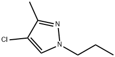 4-chloro-3-methyl-1-propyl-1H-pyrazole Structure