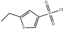 5-ethylthiophene-3-sulfonyl chloride Structure