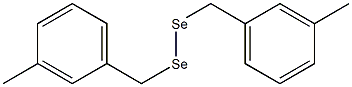 Diselenide, bis[(3-methylphenyl)methyl] Structure