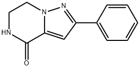 2-PHENYL-6,7-DIHYDROPYRAZOLO[1,5-A]PYRAZIN-4(5H)-ONE 구조식 이미지