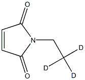 1-(2,2,2-trideuterioethyl)pyrrole-2,5-dione Structure