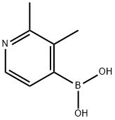 (2,3-dimethyl-4-pyridinyl)boronic acid 구조식 이미지