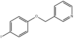 3-((4-iodophenoxy)methyl)pyridine Structure