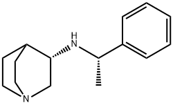 (3S)-N-[(1S)-1-phenylethyl]-1-azabicyclo[2.2.2]octan-3-amine Structure