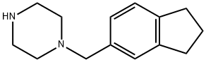 1-Indan-5-ylmethyl-piperazine 구조식 이미지