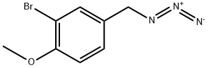 4-(azidomethyl)-2-bromo-1-methoxybenzene Structure