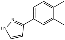 5-(3,4-dimethylphenyl)-1H-pyrazole 구조식 이미지