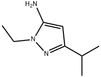 1-ethyl-3-isopropyl-1H-pyrazol-5-amine Structure