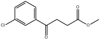 METHYL 4-(3-CHLOROPHENYL)-4-OXOBUTANOATE Structure