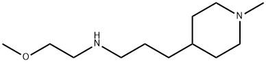 (2-Methoxy-ethyl)-methyl-(3-piperidin-4-yl-propyl)-amine Structure
