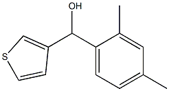 (2,4-DIMETHYLPHENYL)(THIOPHEN-3-YL)METHANOL Structure