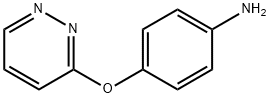 4-(PYRIDAZIN-3-YLOXY)ANILINE Structure