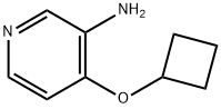 4-Cyclobutoxy-pyridin-3-ylamine Structure