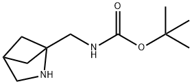 Tert-Butyl N-(2-Azabicyclo[2.1.1]Hexan-1-Ylmethyl)Carbamate Structure