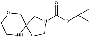 tert-butyl 9-oxa-2,6-diazaspiro[4.5]decane-2-carboxylate Structure