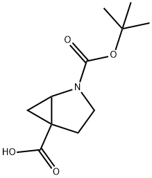 2-(TERT-BUTOXYCARBONYL)-2-AZABICYCLO[3.1.0]HEXANE-5-CARBOXYLIC ACID Structure