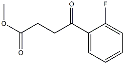 METHYL 4-(2-FLUOROPHENYL)-4-OXOBUTANOATE Structure