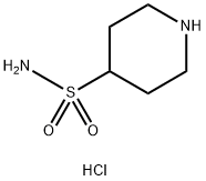 piperidine-4-sulfonamide:hydrochloride Structure