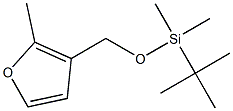 Silane, (1,1-dimethylethyl)dimethyl[(2-methyl-3-furanyl)methoxy]- Structure