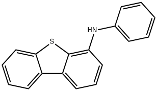 N-phenyl dibenzothiophen-4-amine Structure