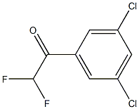 1-(3,5-dichlorophenyl)-2,2-difluoroethanone Structure