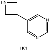 5-(azetidin-3-yl)pyrimidine hydrochloride Structure