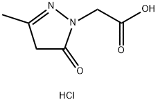 2-(3-Methyl-5-oxo-4,5-dihydro-1H-pyrazol-1-yl)acetic acid Structure