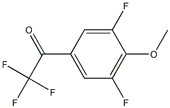 1-(3,5-difluoro-4-methoxyphenyl)-2,2,2-trifluoroethanone 구조식 이미지