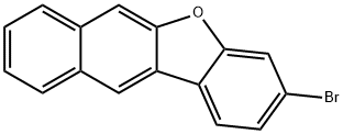 Benzo[b]naphtho[2,3-d]furan, 3-bromo- Structure