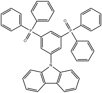 9-(3,5-Bis(diphenylphosphoryl)phenyl)-9H -carbazole Structure