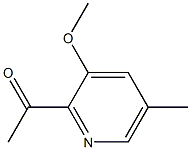 1-(3-Methoxy-5-methylpyridin-2-yl)ethanone Structure