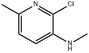 (2-Chloro-6-methyl-pyridin-3-yl)-methyl-amine Structure